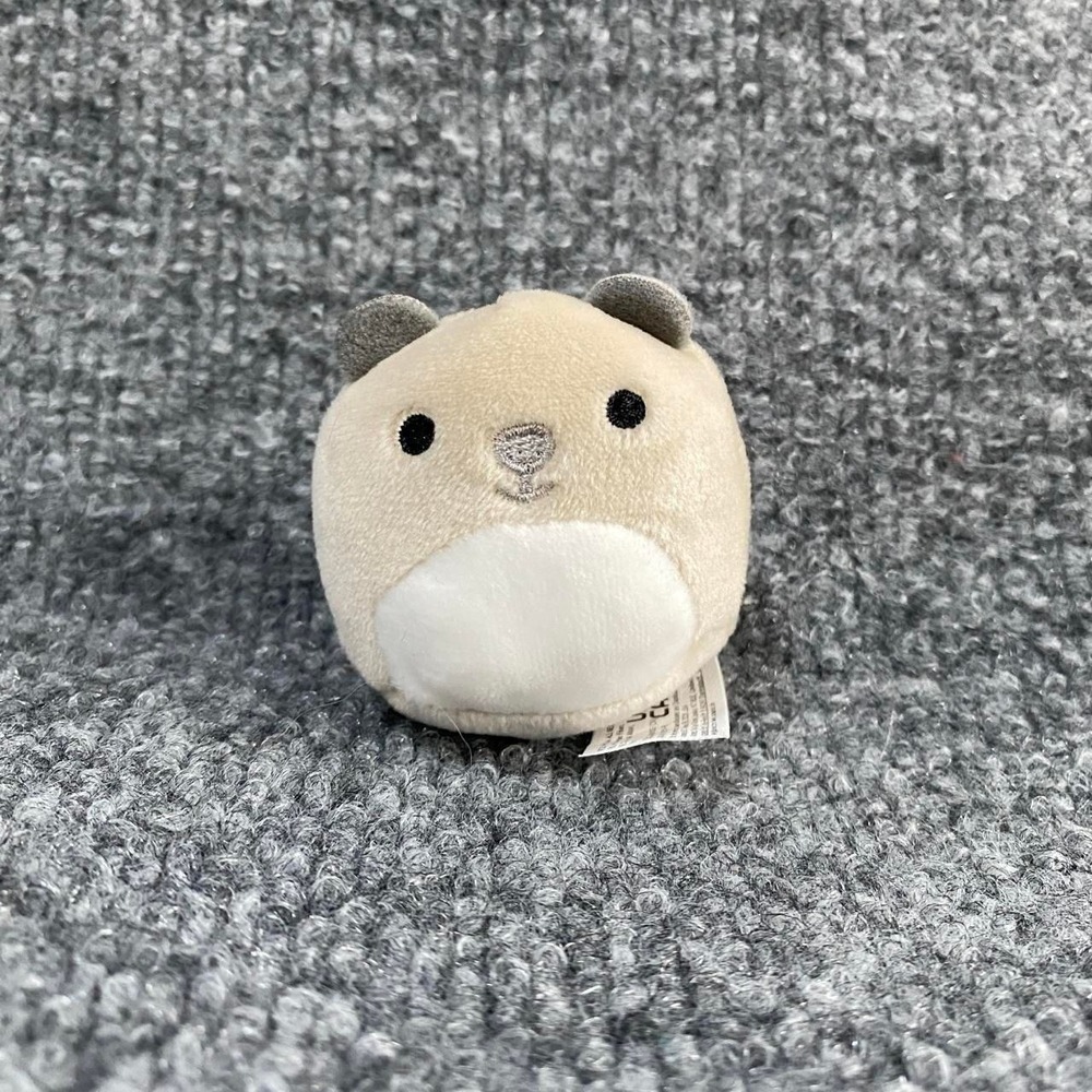 SQUISHVILLE WESLEY WOMBAT GREY MICRO SV STUFFED PLUSH TOY